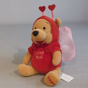 NWT Disney Winnie the Pooh Mini Bean‎ Bag Firefly 8"